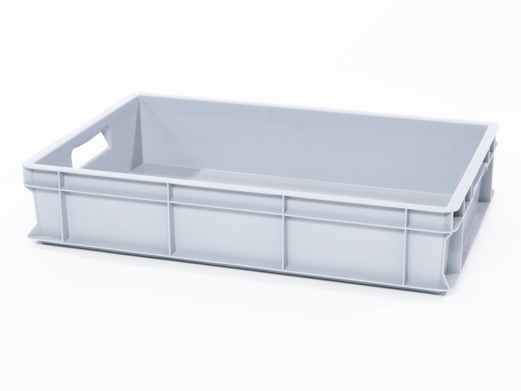 Eurobox 600x400x120 silbergrau