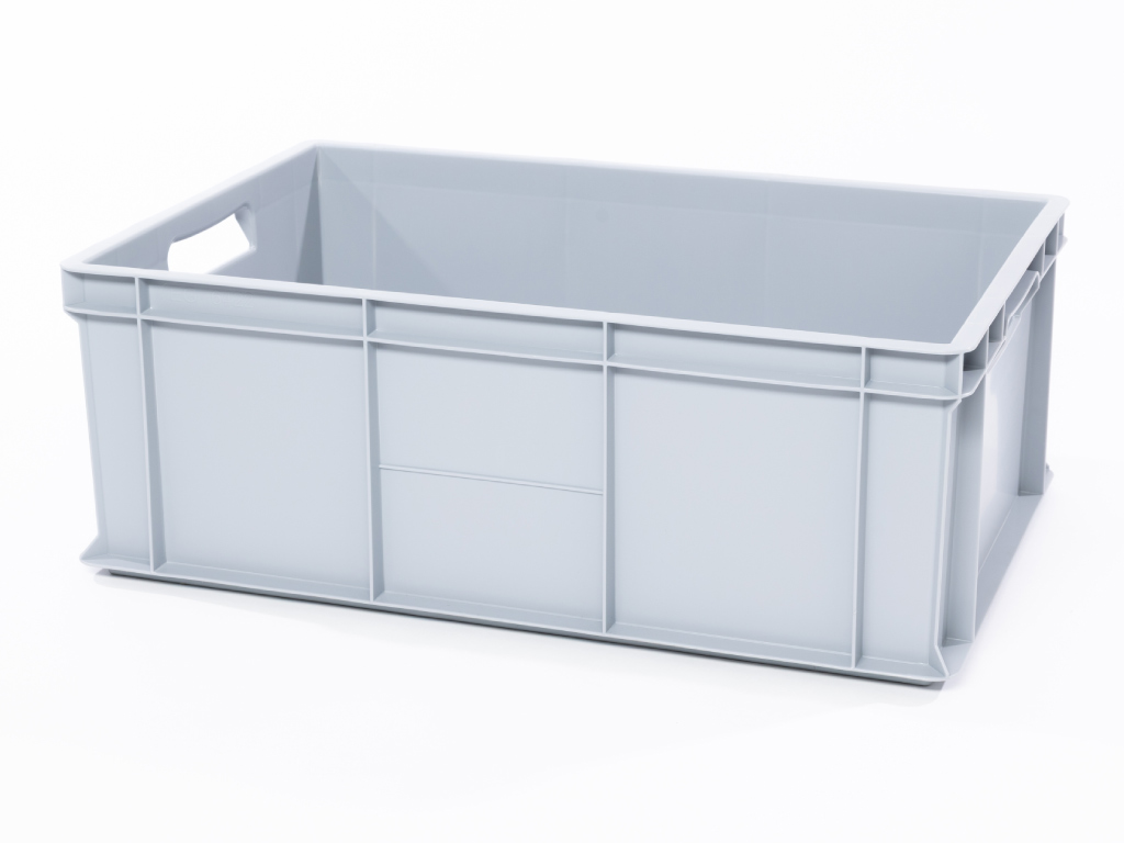 Eurobox 600x400x220 silbergrau
