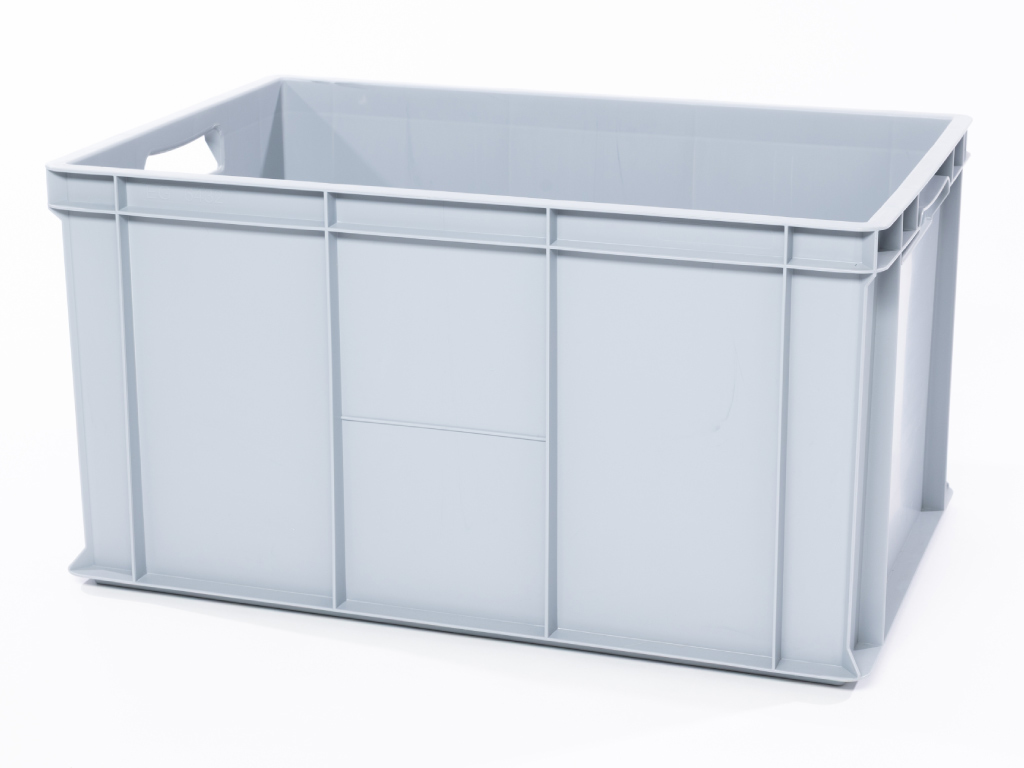 Eurobox 600x400x320 silbergrau
