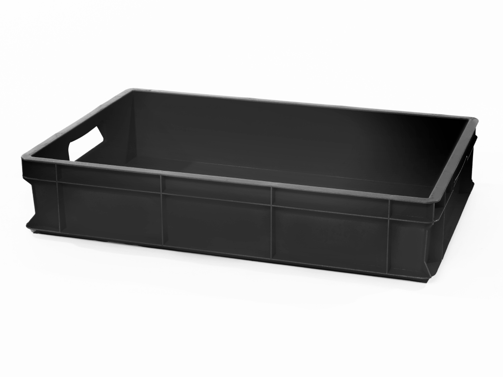 Eurobox 600x400x120 schwarz