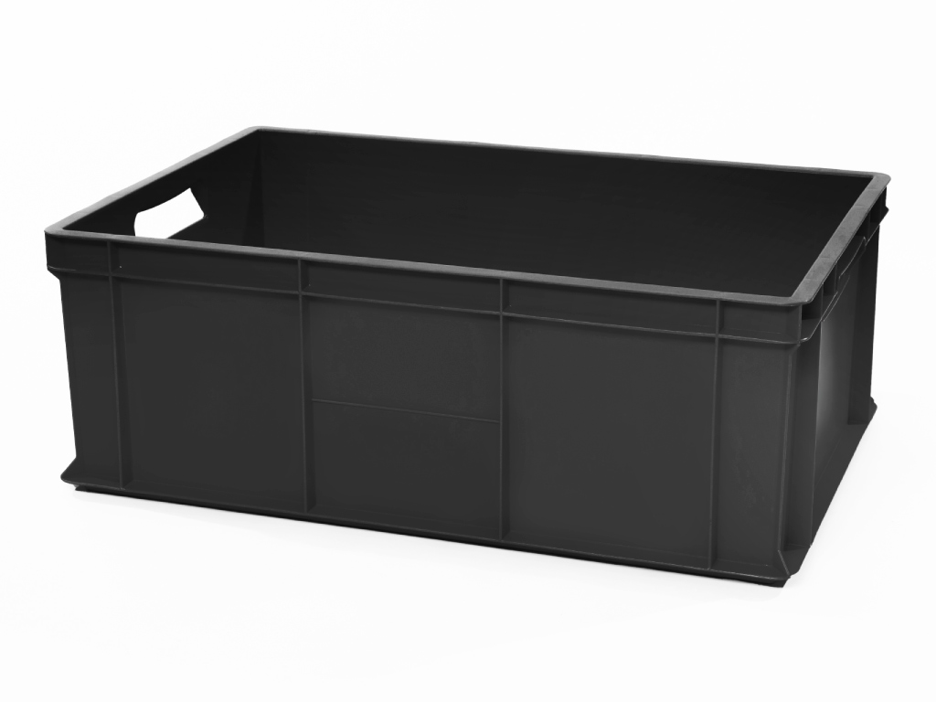 Eurobox 600x400x220 schwarz