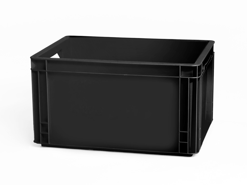 Eurobox 400x300x220 schwarz